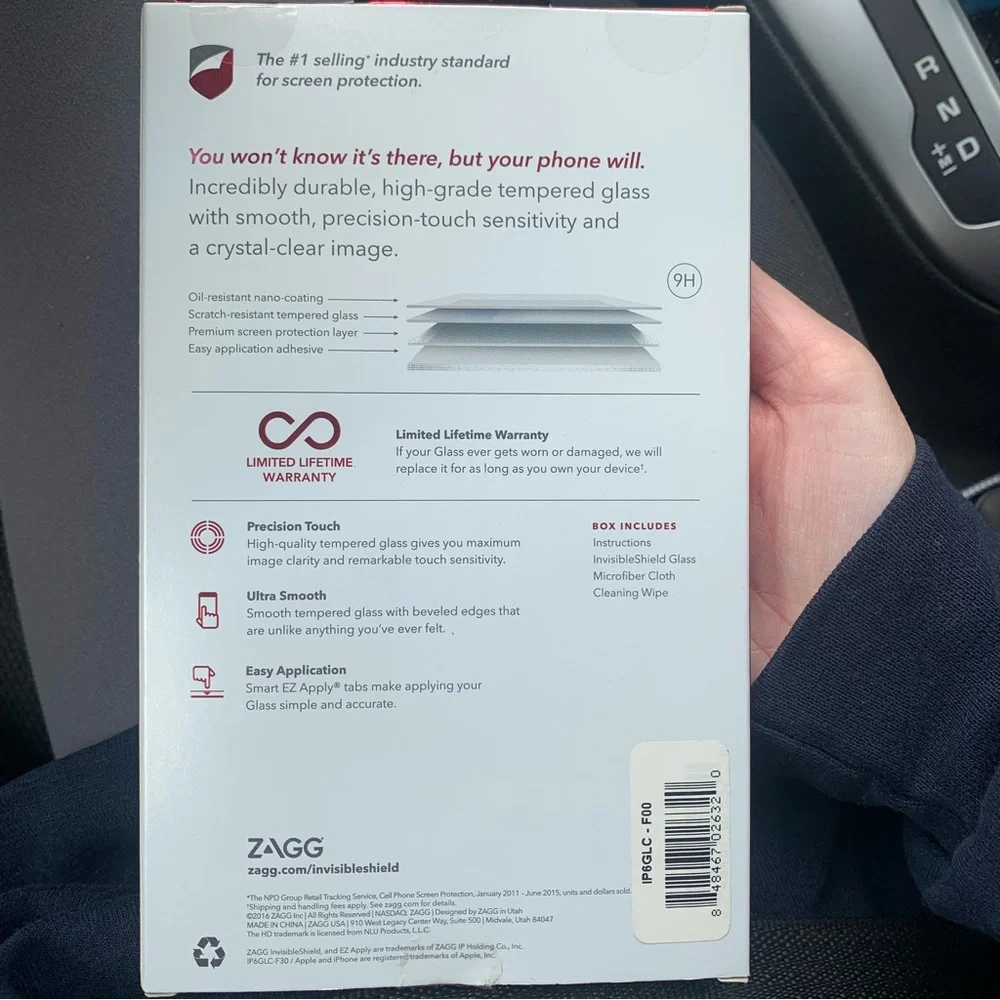 iPhone 6/6S glass screen protectors